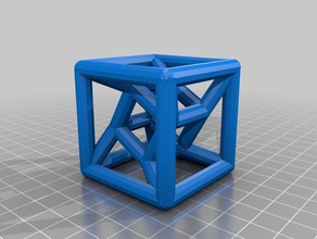 jgui tesseract 44 mm 30 degrés les mathématiques de l'art personnalisé 3d print model - Mito3D