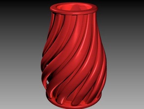 simple vase les conteneurs 3d print model - Mito3D