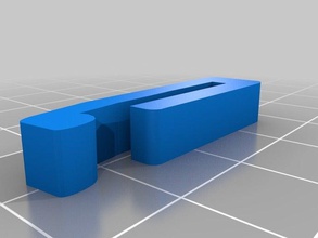rostock max square bed top clip build surface 3d printer accessories 3d print model - Mito3D