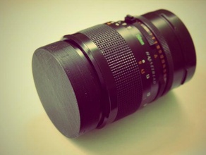 hintere Objektiv-Kappe - hasselblad-v-Serie Kamera hasselblad Objektiv lenscap cap medium-format 3d print model - Mito3D