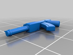3d printable ak-47 lego toy & game accessories guns compatible weapons 3d print model - Mito3D