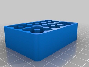 my customized battery tray aaa organization 3d print model - Mito3D