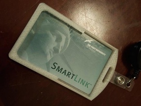 personalizzabili badge titolare della carta i portachiavi porta customizer hid proxcard 3d print model - Mito3D
