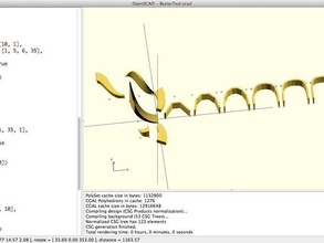 bezier biblioteca openscad altri coffeescript 3d print model - Mito3D