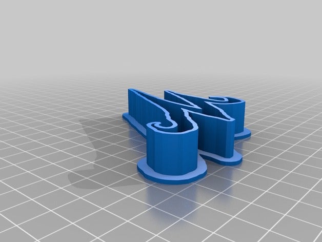 my customized cookie cutter customizer kitchen & dining 3D print model - Mito3D