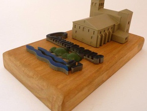 Kirche, Frankreich, champagne Gebäude & Strukturen 3d print model - Mito3D