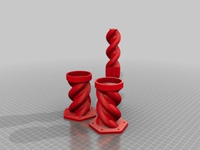 pcp pump - improved code engineering cycloidical epicycloid helix hypocycloid moineau 3d print model - Mito3D
