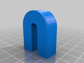 u-bracket filament holder office customized 3d print model - Mito3D