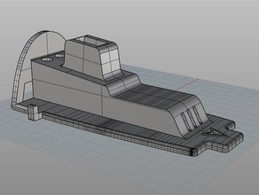 bixler 3 canopy pan tilt mobius platform r c vehicles servo 9gr 3d print model - Mito3D