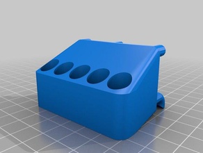 pegboard screwdriver tool holders & boxes customized 3d print model - Mito3D