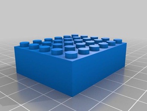lego y Bau-Spielzeug kundengebundene 3d print model - Mito3D
