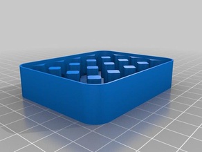 customized battery container aa top x20 containers 3d print model - Mito3D