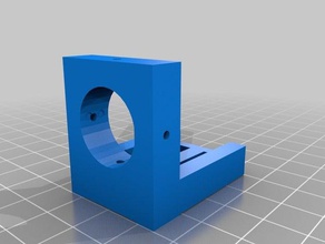 laser module mount pocket engraver parts 3d print model - Mito3D