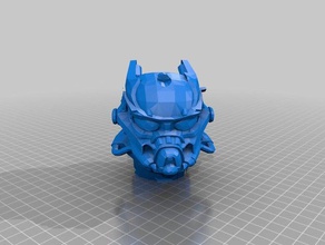 Enklave Helm Spielzeug & game Zubehör lego Waffen shmeshe 3d print model - Mito3D