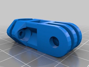 10mm gopro virb Roller Rückspiegel montieren Kamera kundengebundene 3d print model - Mito3D