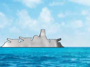 batlleships giocattolo & accessori di gioco battleship 3d print model - Mito3D