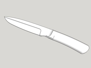 witcher 3 hançer bıçak -tam boyutu sahne tam boyut vahşi av 3d print model - Mito3D