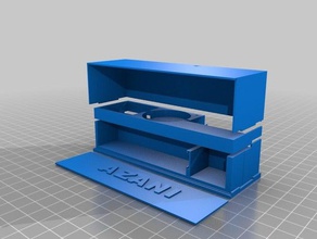 mini arduino nano pro cargador inalámbrico v3 Las impresoras 3d cuadro caso monte a prueba de agua 3d print model - Mito3D