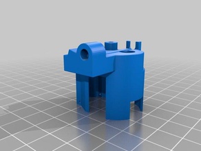 m3d extrusora caso mock-up Impresora 3d de las piezas 3d print model - Mito3D