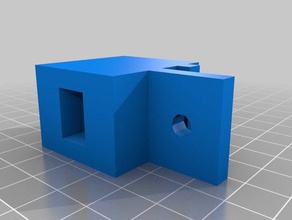 3up porta usb de montagem Impressora 3d peças parte micro 3d print model - Mito3D