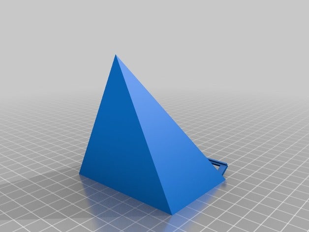 triangle display stand household book cd 3D print model - Mito3D