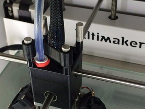 bowdentube plancha Impresora 3d de las piezas ultimaker ultimaker2 3d print model - Mito3D