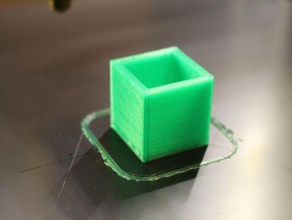 calibration cube 20mm x weight 6g 3d printing tests printer 3d print model - Mito3D