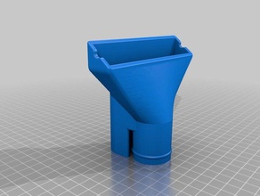 la boquilla de vacío v3 girado partes 3d print model - Mito3D