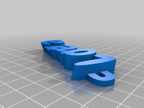 nombre de 3d - lorena organización personalizado 3d print model - Mito3D