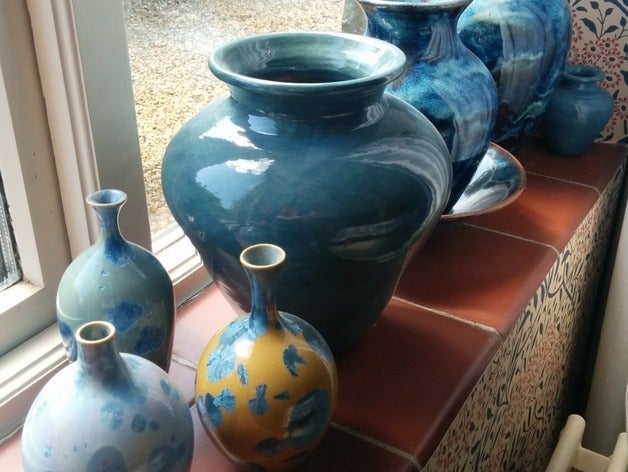 pottery shapes scans & replicas pots 3D print model - Mito3D