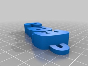nombre 3d - elena organization customized 3d print model - Mito3D