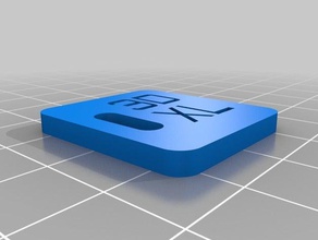 3dxl tag 2 organization customized 3d print model - Mito3D