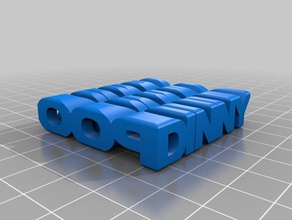 dinny poo Skulptur Skulpturen kundengebundene 3d print model - Mito3D