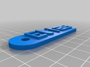 elias Anahtarlık organizasyon özelleştirilmiş 3d print model - Mito3D