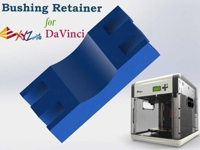 davinci bushing retainer 3d printer parts 1 10 printed da vinci 2 vinv xtx xyz 3d print model - Mito3D