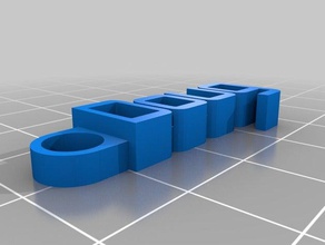 doug organização personalizado 3d print model - Mito3D