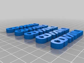 roman numerals 3d printing 3d print model - Mito3D