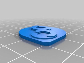 la distribuzione fedora logo art linux 3d print model - Mito3D