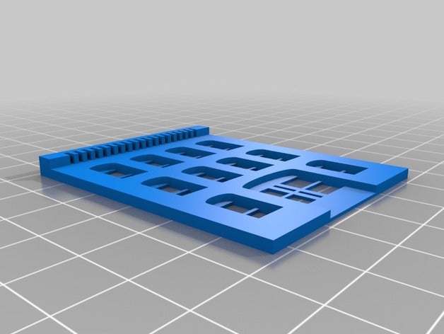 il mio personalizzato di costruzione modulare - 4 horizon vert edifici e strutture su misura 3D print model - Mito3D