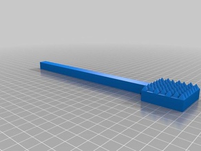 rascador de espalda - sencillas y eficaces fuentes la casa backscratcher 3d print model - Mito3D