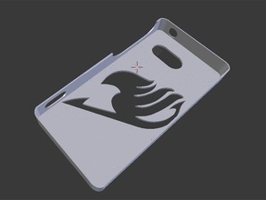 fairy tail cases huawei g510 cut out logo embossed 3d printer accessories 3d print model - Mito3D