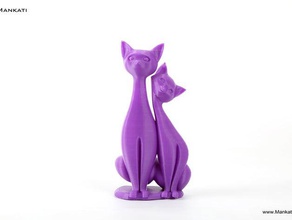 doppia gatti arredamento Stampante 3d fullscalextplus mankati stampante twincats 3d print model - Mito3D