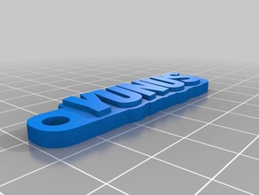 yunus de l'organisation personnalisé 3d print model - Mito3D