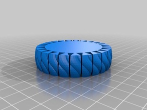 elastico braccialetto figlia bracciali personalizzato 3d print model - Mito3D