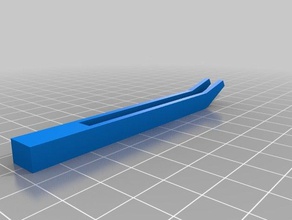 curved tweezers 3d printing 3d print model - Mito3D
