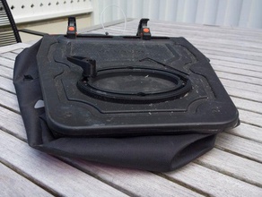 vaude aqua back pannier bag hook replacement parts 3d print model - Mito3D