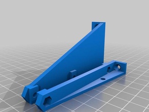 universal-rumba-Halter prusa i3 hephestos 3d-Drucker Teile Halter mount rumba 3d print model - Mito3D