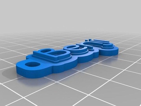 benji keychain organization customized 3d print model - Mito3D