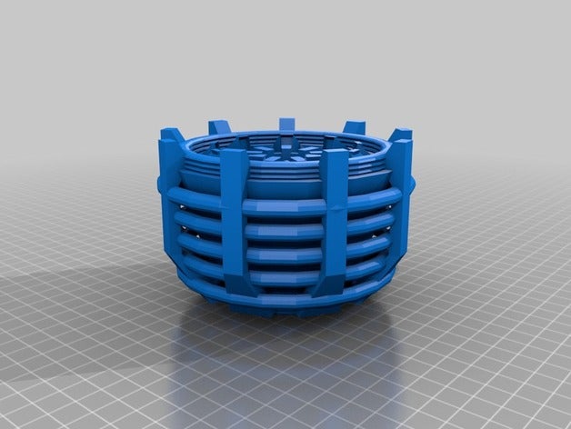 arco del reattore sculture 3D print model - Mito3D