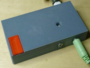 pixie complete battery morse key electronics customizer ham radio openscad transceiver 3d print model - Mito3D